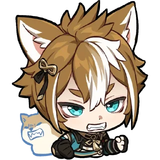 Sticker Картины Паймон 11 | @genshin_impact_ru_off - 2