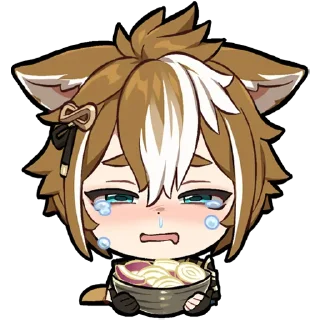 Sticker Картины Паймон 11 | @genshin_impact_ru_off - 3