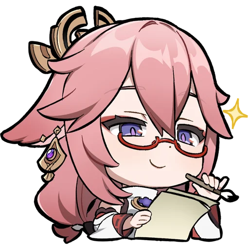 Sticker KartinyPaimon13 - 1