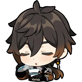 Стикер Картины Паймон 13 | @genshin_impact_ru_off - 4