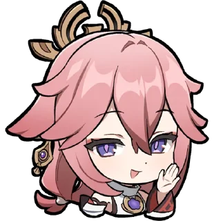 Стикер Картины Паймон 13 | @genshin_impact_ru_off - 11