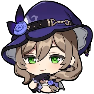 Стикер Картины Паймон 13 | @genshin_impact_ru_off - 8