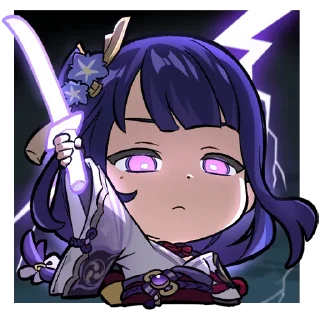 Стикер Картины Паймон 13 | @genshin_impact_ru_off - 9