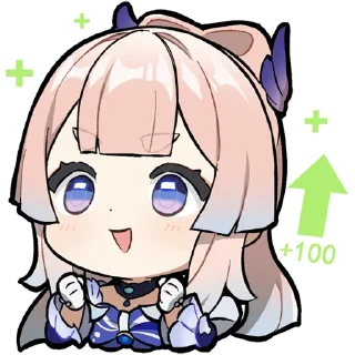 Стикер Картины Паймон 13 | @genshin_impact_ru_off - 3