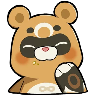 Sticker Картины Паймон 21 | @genshin_impact_ru_off - 10