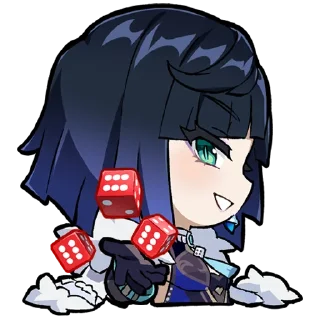 Sticker Картины Паймон 21 | @genshin_impact_ru_off - 11