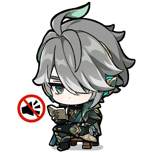 Sticker Картины Паймон 21 | @genshin_impact_ru_off - 5