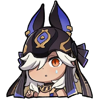 Sticker Картины Паймон 22 | @genshin_impact_ru_off - 11