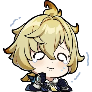 Sticker Картины Паймон 22 | @genshin_impact_ru_off - 4