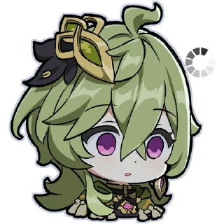 Sticker Картины Паймон 22 | @genshin_impact_ru_off - 5