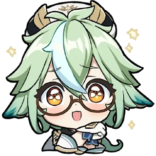 Sticker Картины Паймон 22 | @genshin_impact_ru_off - 8