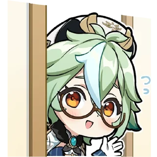 Sticker Картины Паймон 22 | @genshin_impact_ru_off - 9