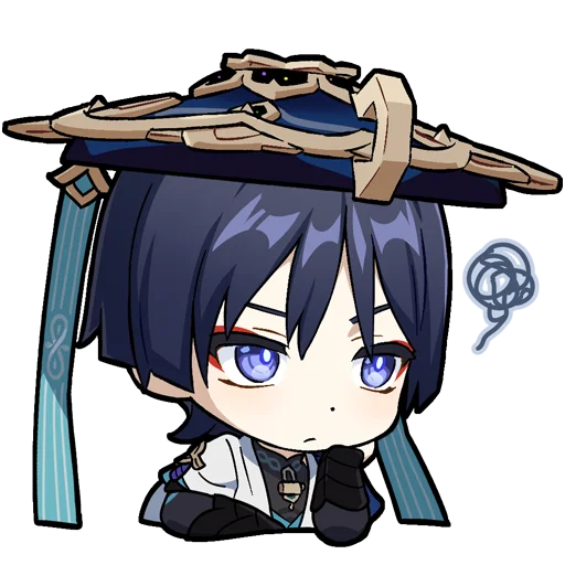 Sticker KartinyPaimon23 - 1