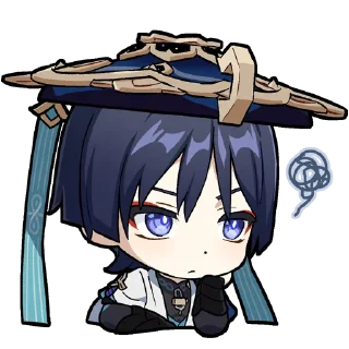 Sticker Картины Паймон 23 | @genshin_impact_ru_off - 6