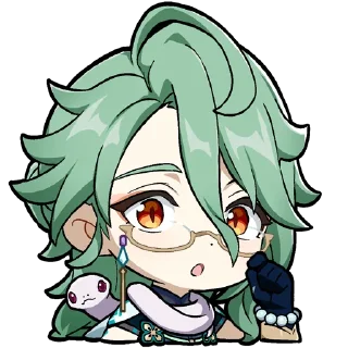 Sticker Картины Паймон 23 | @genshin_impact_ru_off - 11