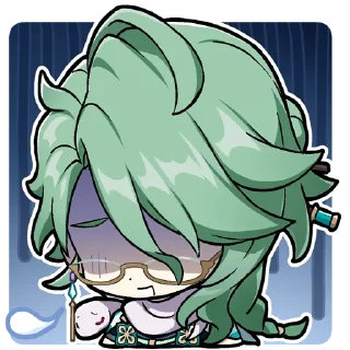 Sticker Картины Паймон 23 | @genshin_impact_ru_off - 5