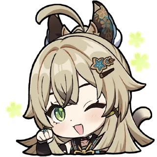 Стикер Картины Паймон 24 | @genshin_impact_ru_off - 1