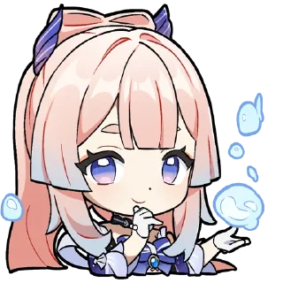 Стикер Картины Паймон 24 | @genshin_impact_ru_off - 4