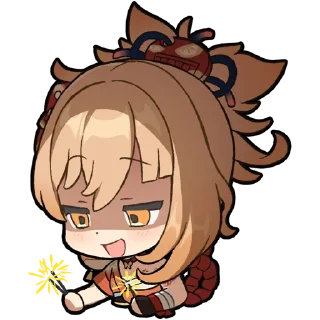 Sticker Картины Паймон 8 | @genshin_impact_ru_off - 2