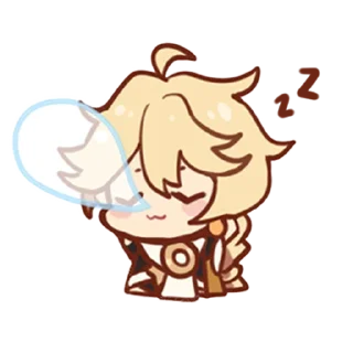 Стикер Картины Паймон: Часть II | @genshin_impact_ru_off - 1