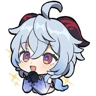 Стикер Картины Паймон: Часть II | @genshin_impact_ru_off - 11