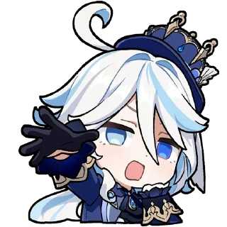 Sticker Картины Паймон: Часть V | @genshin_impact_ru_off - 6