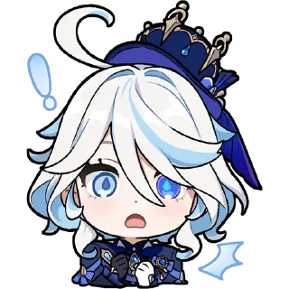 Sticker Картины Паймон: Часть V | @genshin_impact_ru_off - 0