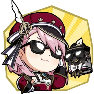 Sticker Картины Паймон: Часть V | @genshin_impact_ru_off - 11