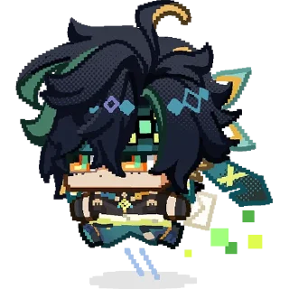 Sticker Картины Паймон: Часть VI | @genshin_impact_ru_off - 9