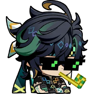 Sticker Картины Паймон: Часть VI | @genshin_impact_ru_off - 2