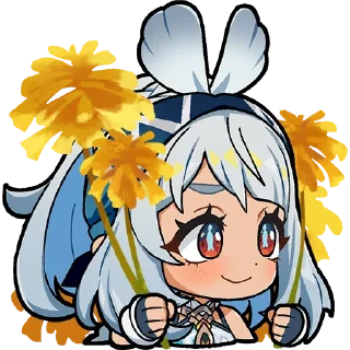 Sticker Картины Паймон: Часть VI | @genshin_impact_ru_off - 6