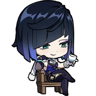 Sticker Картины Паймон 15 | @genshin_impact_ru_off - 5