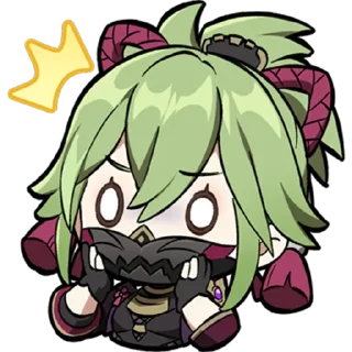 Sticker Картины Паймон 15 | @genshin_impact_ru_off - 10