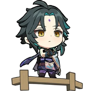 Sticker Картины Паймон 15 | @genshin_impact_ru_off - 4