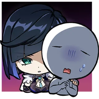 Sticker Картины Паймон 15 | @genshin_impact_ru_off - 9