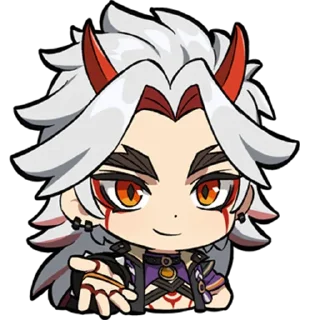 Sticker Картины Паймон 15 | @genshin_impact_ru_off - 11