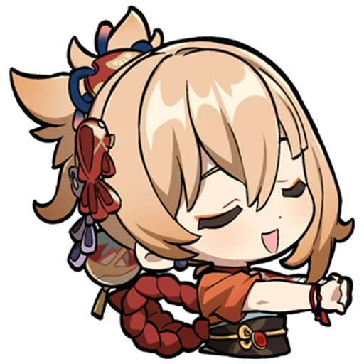 Sticker Картины Паймон 16 | @genshin_impact_ru_off - 10