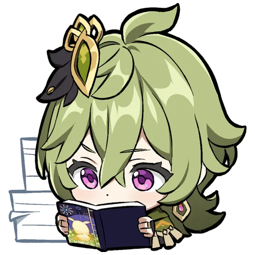 Sticker Картины Паймон 17 | @genshin_impact_ru_off - 11