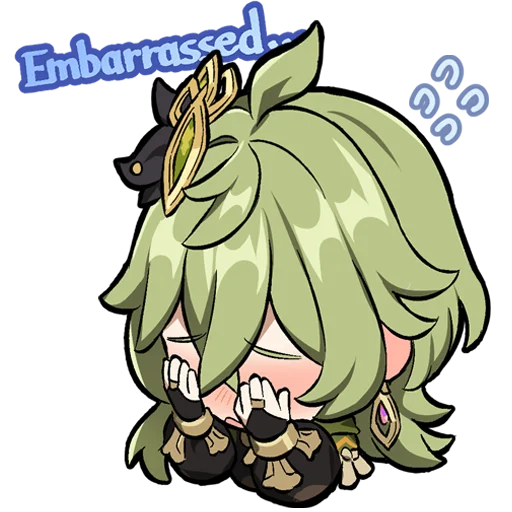 Sticker Картины Паймон 17 | @genshin_impact_ru_off - 2