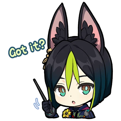 Sticker Картины Паймон 17 | @genshin_impact_ru_off - 1