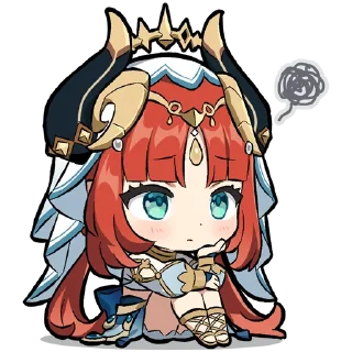 Sticker Картины Паймон 18 | @genshin_impact_ru_off - 7