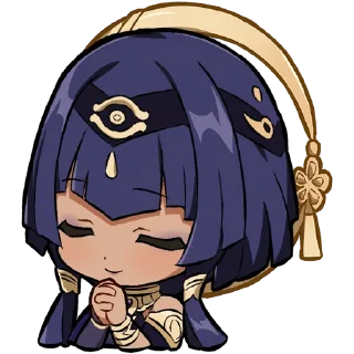 Sticker Картины Паймон 18 | @genshin_impact_ru_off - 10