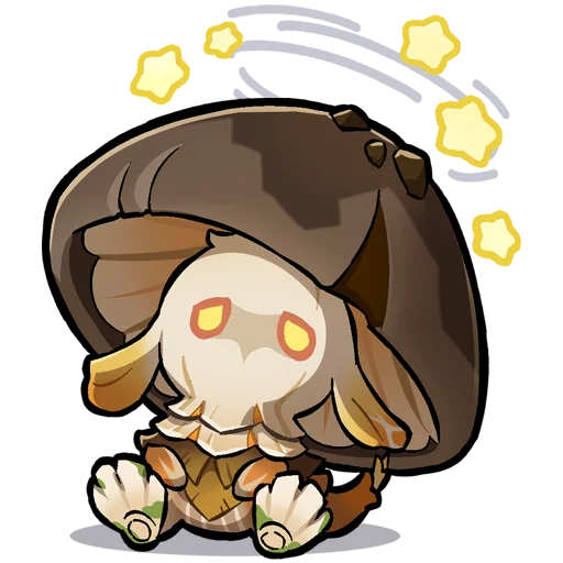 Sticker Картины Паймон 19 | @genshin_impact_ru_off - 0