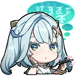 Стикер Картины Паймон 20 | @genshin_impact_ru_off - 11