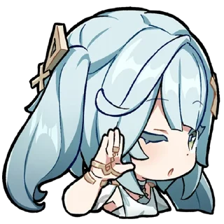 Стикер Картины Паймон 20 | @genshin_impact_ru_off - 0