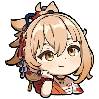 Стикер Картины Паймон: Часть III | @genshin_impact_ru_off - 6