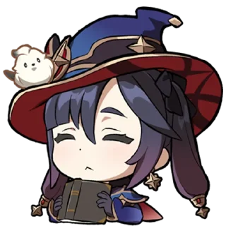 Стикер Картины Паймон: Часть III | @genshin_impact_ru_off - 2