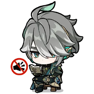 Sticker Картины Паймон: Часть IV | @genshin_impact_ru_off - 4