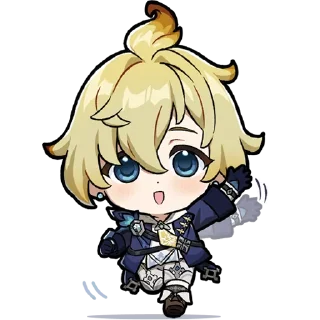 Sticker Картины Паймон: Часть IV | @genshin_impact_ru_off - 5