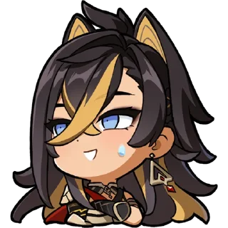 Sticker Картины Паймон: Часть IV | @genshin_impact_ru_off - 1